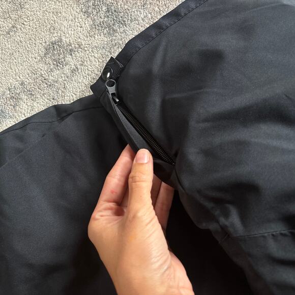 All In Motion Boy Girl Snow Sport  Snow Pants Bibs Black Water Resistant 10/12 - Picture 2 of 6